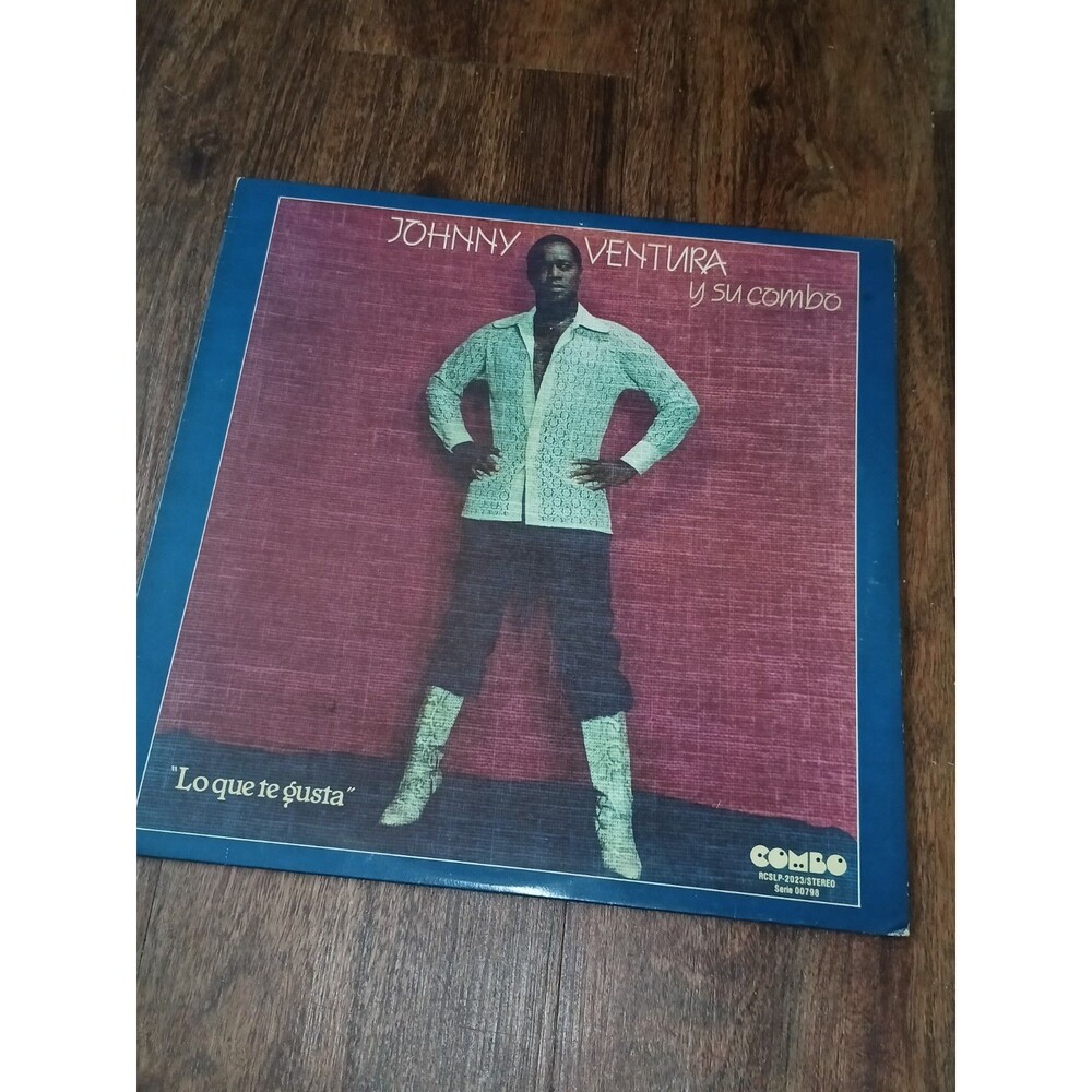 Johnny Ventura y su Combo "Lo Que Te Gusta" LP (1981) Combo Records